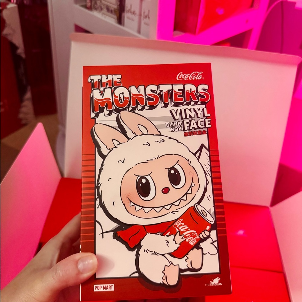 Authentic The Monsters Labubu COCA COLA - Vinyl Pendant UNOPENED - 1 Blind Box